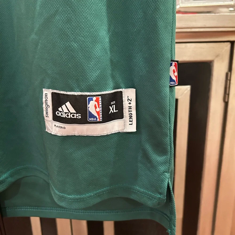 VINTAGE Kevin Garnett adidas Teal NBA Swingman Basketball Jersey - Picture 3 of 6